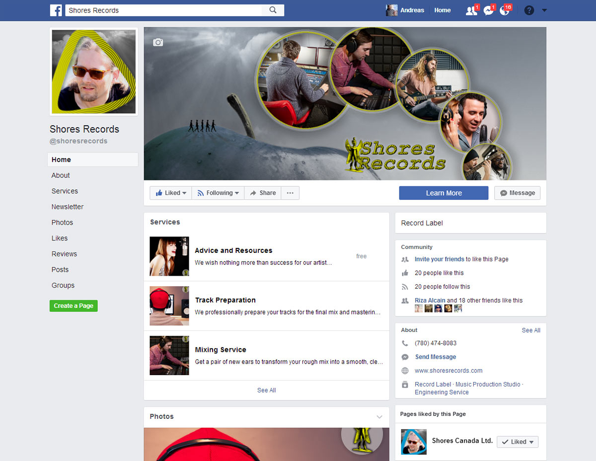 Shores Records on Facebook Shores Records on Facebook